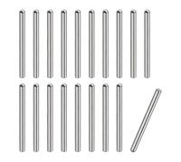 sourcing map 5x70mm Dowel Pins, 20pcs 304 Stainless Steel Round Head Flat Chamfered End Dowel Pin Bunk Bed Pins Shelf Pegs Support Shelves Fasten Elements