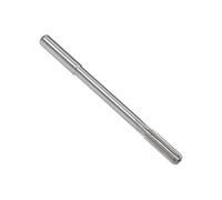 sourcing map 6.1mm Chucking Reamer, HSS Cobalt M35 Lathe Machine Reamer D4 6 Straight Flutes, Round Shank Milling Cutting Tool, for Stainless Steel Alloy Copper Metal