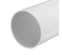 sourcing map 6.3 Inch PVC Rigid Tube Round Pipe Tubing Hardware Tubing 147.6mm ID 160mm OD 20cm/8" Length White High Impact for Water Pipe, Crafts