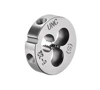 sourcing map 6-32 UNC Round Die, Machine Thread Right Hand Threading Die, Alloy Tool Steel Screw Thread Cutting Die