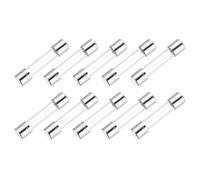sourcing map 6.3A 250V Glass Fuse 6x30mm Time Delay Fuse UL Listed Slow Blow Fuse for Home Appliances(Pack of 10)