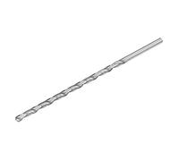 sourcing map 6.5mm Twist Drill Bits, High-Speed Steel Straight Shank Extra Long Drill Bit 200mm Length for Wood Plastic Aluminum