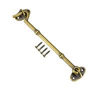 sourcing map 6" Cabin Hooks Eye Latch Door Gate Swivel Window Brass Hook with Mounting Screws Antique Bronze 1pcs