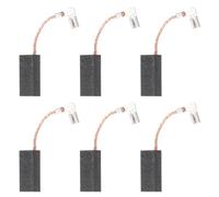 sourcing map 6 Pack Carbon Brushes Set Replaces 19x9x6mm for Most Power Tools Electric Hammer Drill Motor Circular Saws Replacement Part