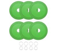 sourcing map 6 Pack Glass Cutting Disc 4.5 Inch for rotary tool Diamond Cutting Discs Ultra-Thin Saw Blade Wheel with 7/8" Arbor for Cutting Grinding Jade Crystal Tile Ceramic
