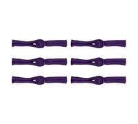 sourcing map 6 Pairs Chinese Knots Frog Buttons Closure Dark Purple Sewing Buttons Fasteners for DIY Sewing Coats Cloak Sweater Bridal Costume Outfit, 3.54x0.47 Inch