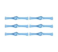 sourcing map 6 Pairs Chinese Knots Frog Buttons Closure Dark Sky Blue Sewing Buttons Fasteners for DIY Sewing Coats Cloak Sweater Bridal Costume Outfit, 3.54x0.47 Inch
