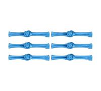 sourcing map 6 Pairs Chinese Knots Frog Buttons Closure Lake Blue Sewing Buttons Fasteners for DIY Sewing Coats Cloak Sweater Bridal Costume Outfit, 3.54x0.47 Inch