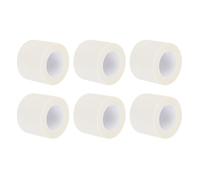 sourcing map 6 Pcs 2 Inch Wide 14 Yards White Masking Tape Painters Tape Rolls for Home Office Commercial Contractor Clean Drip-Free Painting Wide Crepe Paper