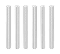 sourcing map 6 Pcs 6 x 70 mm 316 Stainless Steel Dowel Pins, Cylindrical Shelf Support Peg Pin Rod Fasten Elements for Machine Building, Furniture Installation, DIY Projects, Silver Tone