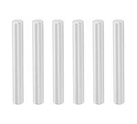 sourcing map 6 Pcs 8 x 75 mm 316 Stainless Steel Dowel Pins, Cylindrical Shelf Support Peg Pin Rod Fasten Elements for Machine Building, Furniture Installation, DIY Projects, Silver Tone