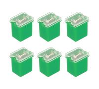 sourcing map 6 Pcs Low profile Car Fuses,32V DC 40A Box Shaped Cartridge Fuse Automotive for Pickup Trucks,Cars,Rvs,Boats