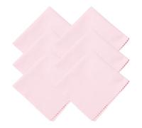 sourcing map 6 Pcs Microfiber Cleaning Cloth for Glasses, 8 x 8 Inch Eyeglass Cleaning Cloth, Glasses Cleaner Wipes for Electronics Lenses Screens Cameras Cell Phones, Pink