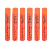 sourcing map 6 PCS Oil Pastels, Soft Oil Chalk Pastels Crayons 11x70mm for Art Painting Drawing Blending, Color Crayons for Art Supplies Beginners, Orange