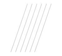 sourcing map 6 Pcs Round Steel Rod 1.3mm Diameter HSS Lathe Bar Stock Tool 150mm Long for Shaft Gear Drill Lathes Boring Machine Turning Miniature Axle Cylindrical Pin DIY Craft Tool