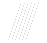 sourcing map 6 Pcs Round Steel Rod 1mm Diameter HSS Lathe Bar Stock Tool 150mm Long for Shaft Gear Drill Lathes Boring Machine Turning Miniature Axle Cylindrical Pin DIY Craft Tool