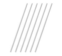sourcing map 6 Pcs Round Steel Rod 3.4mm Diameter HSS Lathe Bar Stock Tool 100mm Long for Shaft Gear Drill Lathes Boring Machine Turning Miniature Axle Cylindrical Pin DIY Craft Tool