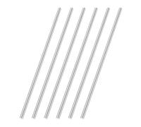 sourcing map 6 Pcs Round Steel Rod 3.9mm Diameter HSS Lathe Bar Stock Tool 100mm Long for Shaft Gear Drill Lathes Boring Machine Turning Miniature Axle Cylindrical Pin DIY Craft Tool