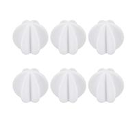 sourcing map 6 Pcs Shaker Ball, 1.5" Protein Shaker Ball Plastic Stirring Mixer Whisk Shaker Replacement for Shake Drinking Bottle Cup Protein Bottle Sports Drink, White