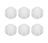 sourcing map 6 Pcs Shaker Ball, 1.8" Protein Shaker Ball Plastic Stirring Mixer Whisk Shaker Replacement for Shake Drinking Bottle Cup Protein Bottle Sports Drink, Clear