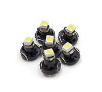 sourcing map 6 Pcs T3 White 3020 LED Car Dashboard Panel Light Lamp Bulb Interior
