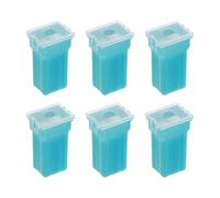 sourcing map 6 Pcs Tall profile Car Fuses,32V DC 20A Box Shaped Cartridge Fuse Automotive for Pickup Trucks,Cars,Rvs,Boats