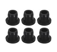 sourcing map 6 Pieces Black Plug Holes, H11 Waterproof Rubber Button Plug for 11mm / 0.43" Hole