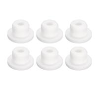 sourcing map 6 Pieces White Plug Holes, Waterproof Rubber Button Plug for 15mm / 0.59" Hole