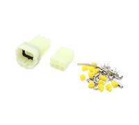 sourcing map 6 Pin Waterproof Wire Connector Car Sealed Electrical Set 2.2mm