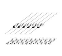 sourcing map 6 Set Metal Temperature Thermal Fuse RY15 77°C 170.6°F 15A 250V Cutoff Thermal Fuse with BN1.25 Bare Neutral Terminal for Motor Transformer Electric Industrial Home Appliance