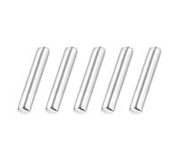sourcing map 60 Pack Dowel Pin Wheel, 1.5x5mm Steel Hex Wheel Hub Nut Pin Replacement for DIY RC Car Truck Boat Helicopter Model Part, Silver