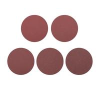 sourcing map 60 Pcs 150mm 6 Inch Sanding Disc 80/100/120/180/240/400 Grit Hook and Loop Sandpaper Random Orbital Sander Pads for Woodworking Automotive Metal