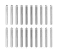 sourcing map 60 pcs 304 Stainless Steel Dowel Pins, 2x30 mm Round Head Flat Chamfered End Metal Dowel Pin Shelf Support Pegs Rod Fasten Elements for Furniture DIY Project