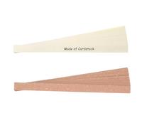 sourcing map 60 Pcs Pink & White Sentence Strips Cardstock, 0.4" x 5.9" Blank Unlined Paper Strips, Handwriting Practice Tools for Home Office DIY Arts Creativity Hand Crafts