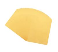 sourcing map 60 Sheet Colored Vellum Paper 8.5" x 11", 100gsm Translucent Printable Vellum Sheets for Printing Wedding Invitations Inkjet Laser Printer, Bright Gold