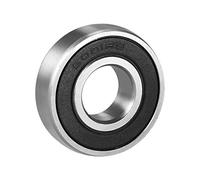 sourcing map 6001RS Deep Groove Ball Bearing Single Sealed 160101, 12mm x 28mm x 8mm Chrome Steel Bearings (Pack of 1)