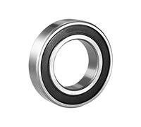 sourcing map 6007-2RS Deep Groove Ball Bearing Double Sealed 180107, 35mm x 62mm x 14mm Chrome Steel Bearings, 1-Pack