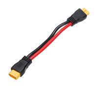 sourcing map 600VDC XT60 Extension Cable, 10AWG 0.5FT XT60 Male to Female Connector Cable for RC Battery Portable Power Station Solar Panel FPV Drone