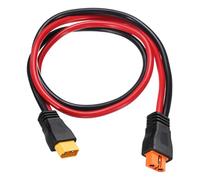 sourcing map 600VDC XT60 Extension Cable, 10AWG 2FT XT60i Female to XT60 Male Connector Cable for RC Battery Portable Power Station Solar Panel FPV Drone