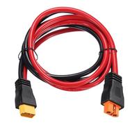 sourcing map 600VDC XT60 Extension Cable, 10AWG 3FT XT60i Female to XT60 Male Connector Cable for RC Battery Portable Power Station Solar Panel FPV Drone