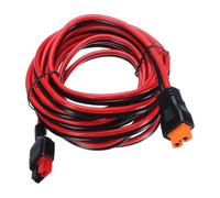 sourcing map 600VDC XT60i Extension Cable, 10FT XT60i Female to Battery Connector Single-pole Red and Black Plug Connector Cable for RC Battery Portable Power Station Solar Panel