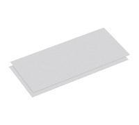 sourcing map 6061 Aluminum Sheet, 300mm x 150mm Rectangle Aluminum Plate 0.5mm Thick Flat Metal Stock with Protective Film, 2Pcs