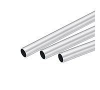 sourcing map 6063 Aluminum Round Tube 13mm OD 11.5mm Inner Dia 300mm Length Pipe Tubing 3 Pcs