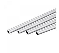 sourcing map 6063 Aluminum Round Tube 14mm OD 11mm Inner Dia 300mm Length Pipe Tubing 4 Pcs
