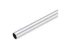 sourcing map 6063 Aluminum Round Tube 17mm OD 15mm Inner Dia 250mm Length Pipe Tubing