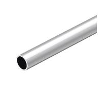 sourcing map 6063 Aluminum Round Tube, 300mm Length 14mm OD 12mm Inner Dia Seamless Aluminum Straight Tubing