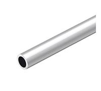 sourcing map 6063 Aluminum Round Tube, 300mm Length 16mm OD 12mm Inner Dia Seamless Aluminum Straight Tubing