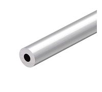 sourcing map 6063 Aluminum Round Tube, 300mm Length 17mm OD 7mm Inner Dia Seamless Aluminum Straight Tubing