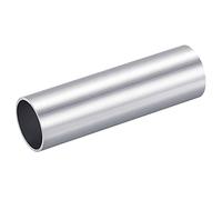 sourcing map 6063 Aluminum Round Tube 30mm OD 27mm Inner Dia 100mm/4 Inch Length Pipe Tubing