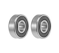 sourcing map 607-2RS Deep Groove Ball Bearings 7mm x 19mm x 6mm Double Sealed Chrome Steel Z2 2pcs